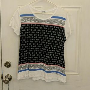 Old Navy print shirt